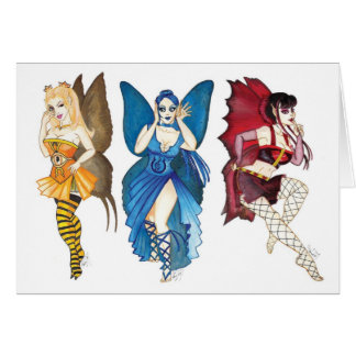 La carte sage de trois fées