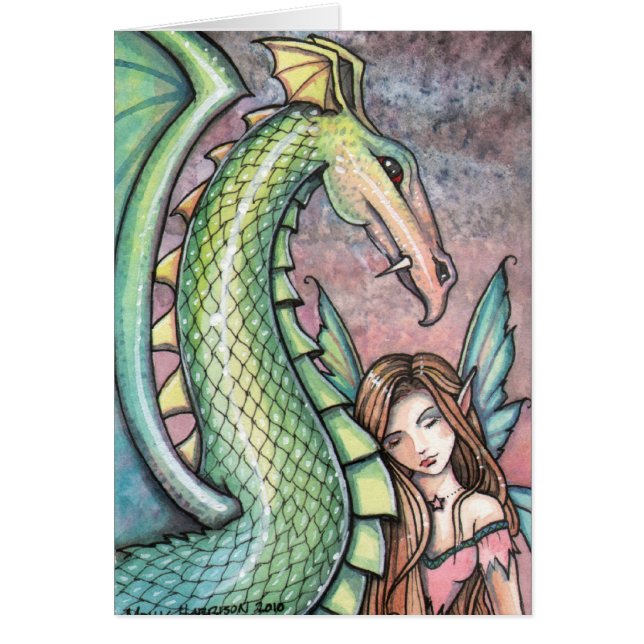 La carte Sweet Beast Fairy and Dragon Card (Devant)