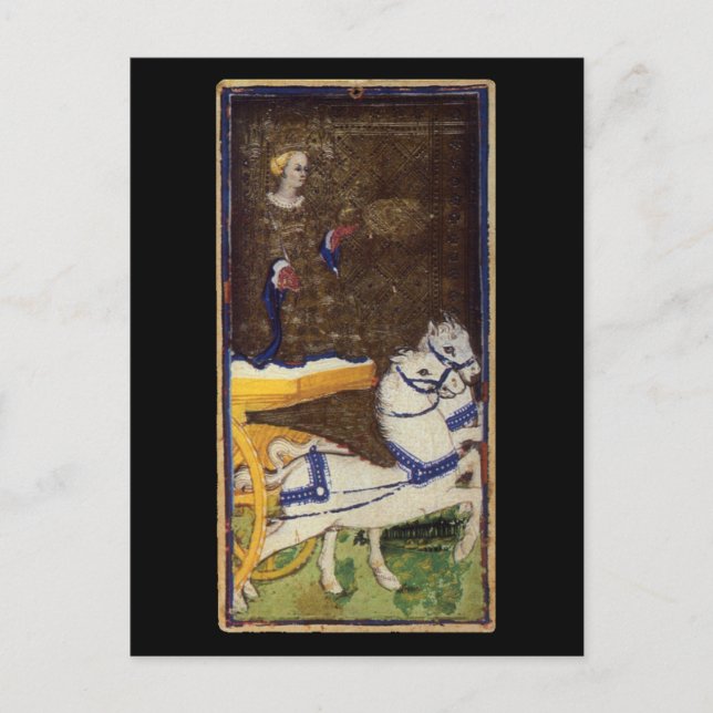 La carte Tarot Chariot (Devant)