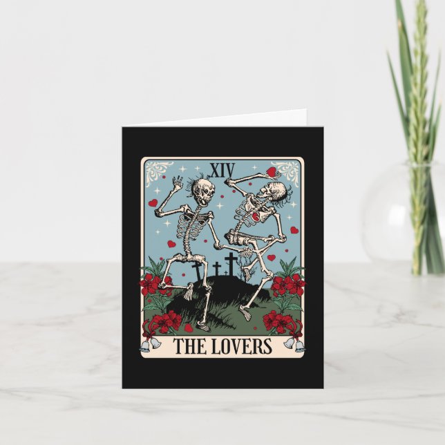 La carte Tarot Lovers (Devant)
