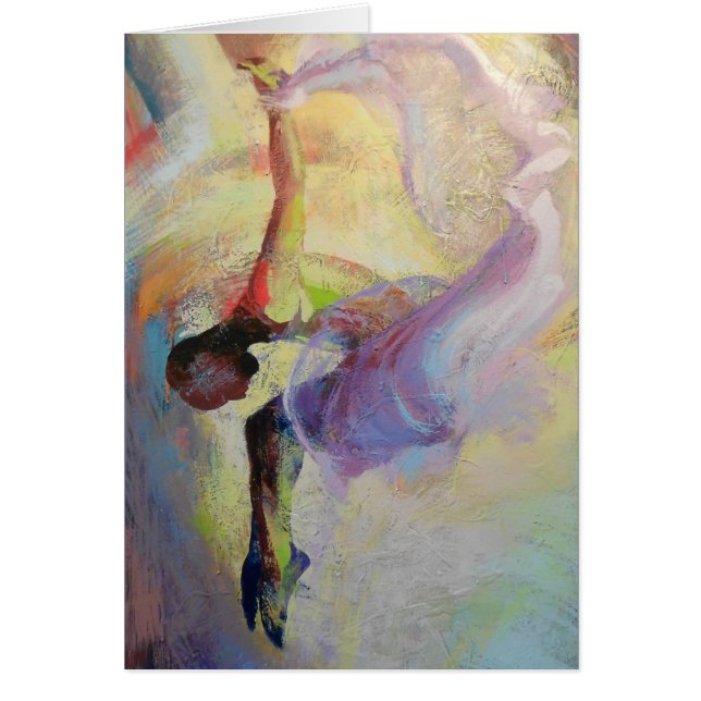 La carte vierge "réveillent mon âme " (Devant)