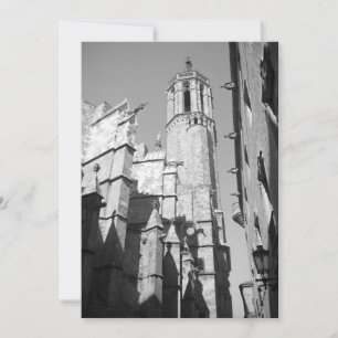La Catedral Gargoyle Invitation (Barcelona, Spain)