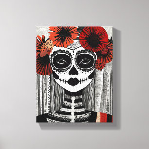 La Catrina Canvas Print