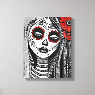 La Catrina Canvas Print