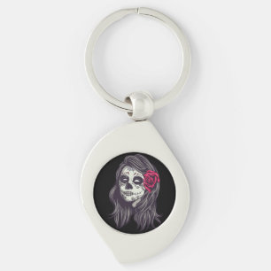La Catrina - Dia De Los Muertos Keychain