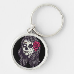 La Catrina - Dia De Los Muertos Keychain