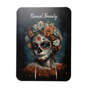 La Catrina Eternal Spirit Dia de los Muertos Magnet