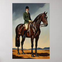 LA CAVALIÈRE - Art déco original