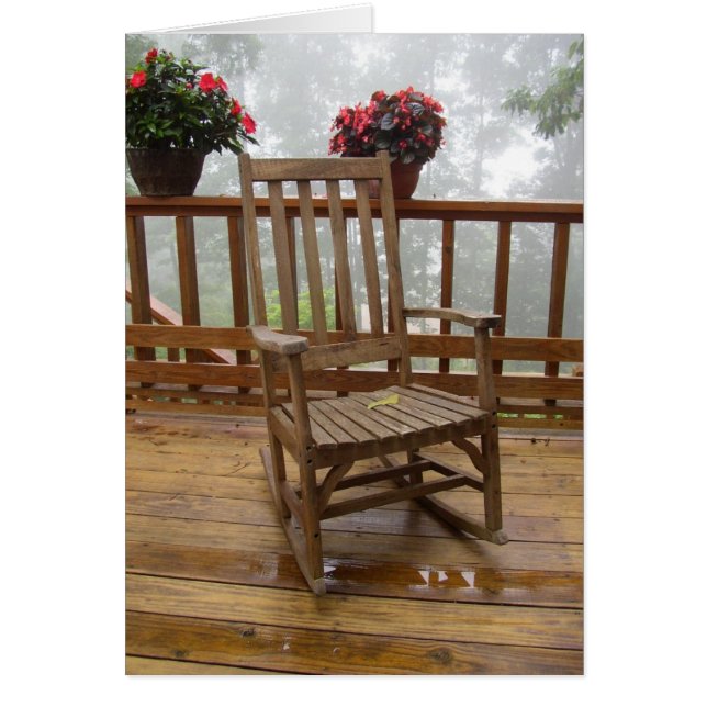 La chaise de basculage (Devant)