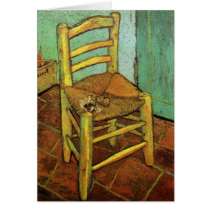 La chaise de Vincent avec son tuyau par Vincent