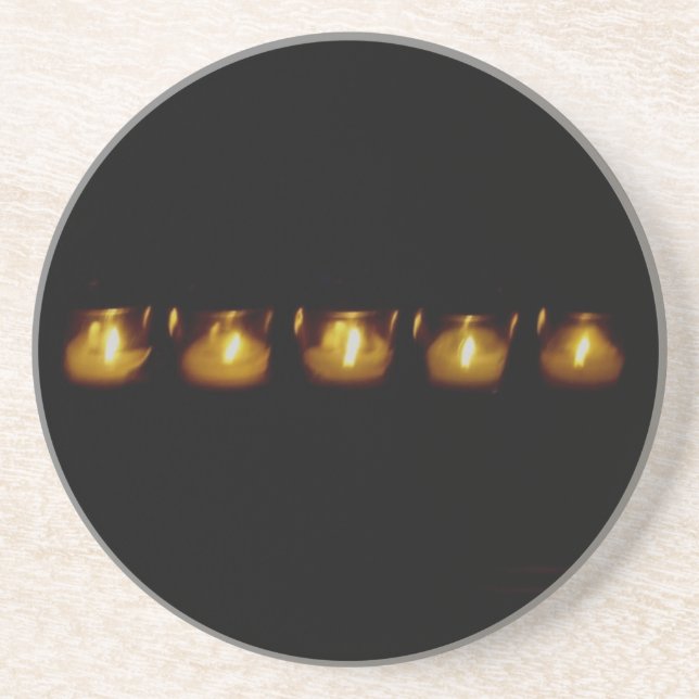 La chaleur dans le Dessous de verre des ténèbres (Devant)