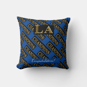 LA CHAMPS THROW PILLOW