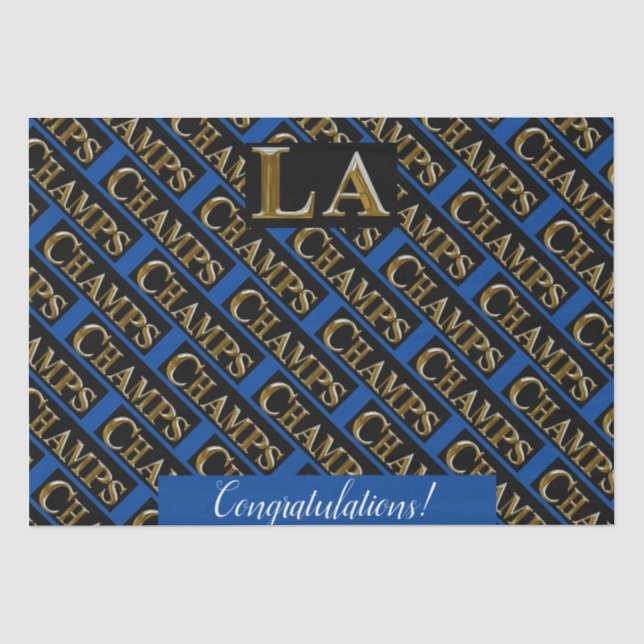 LA CHAMPS  TISSUE PAPER (Front)