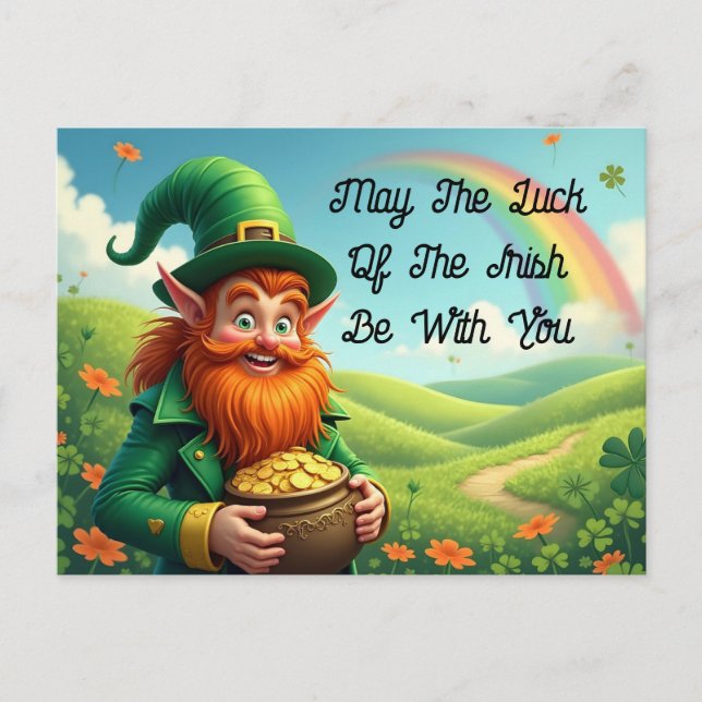 La Chance De La Carte Postale Irlandaise (Devant)