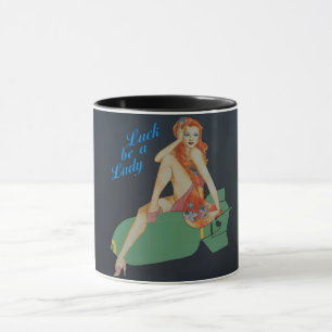 La chance soit une tasse de Madame café
