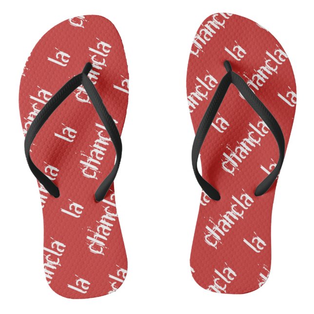 la chancla flip flops (Footbed)