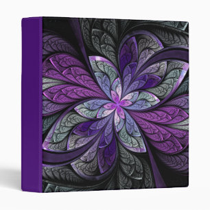La Chanteuse Violett 1" classeur pourpre