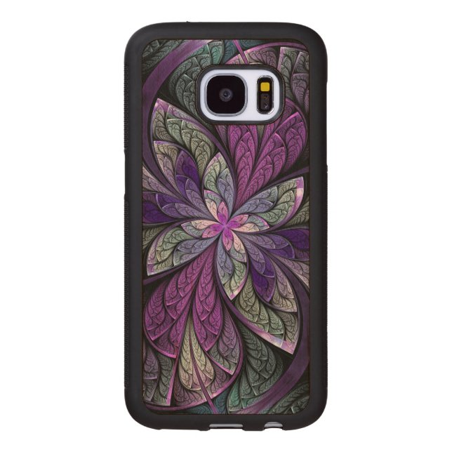 La Chanteuse Violett Wood Samsung Galaxy S7 Case (Back)