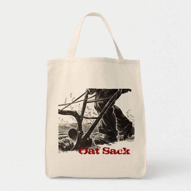 La charrue de cadeaux de cadeau de sac à avoine de (Devant)