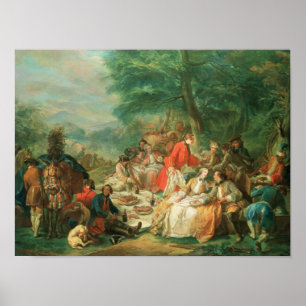 La Chasse, 18th century Poster