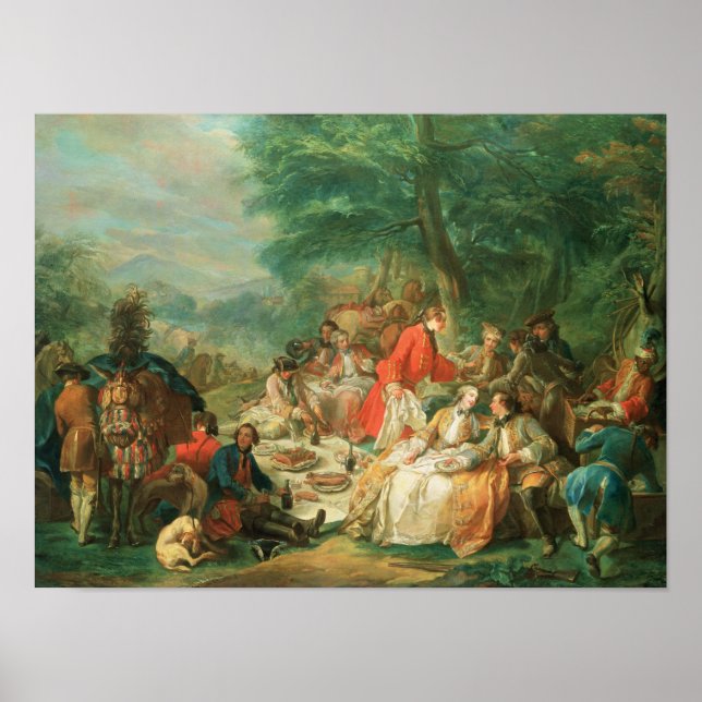 La Chasse, 18th century Poster (Front)