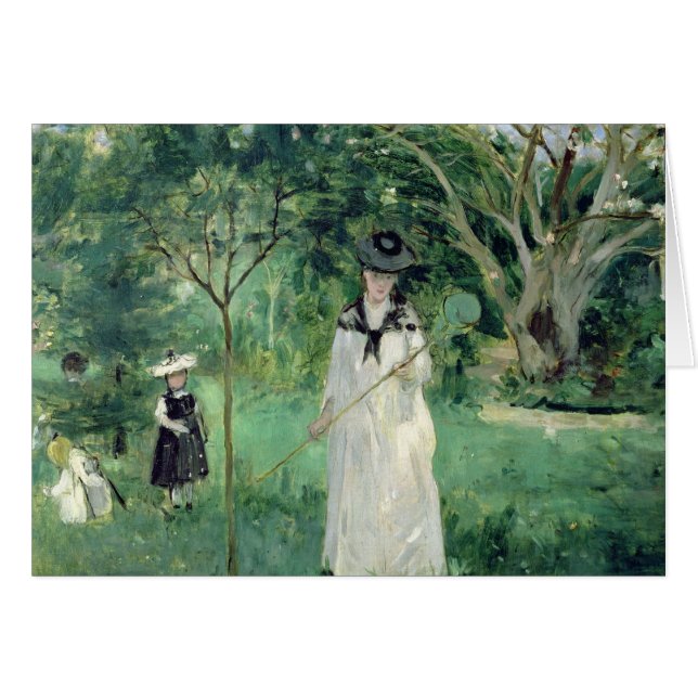 La chasse à papillon, 1874 (Devant horizontal)