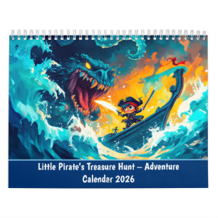La chasse au trésor du petit pirate – Calendrier d