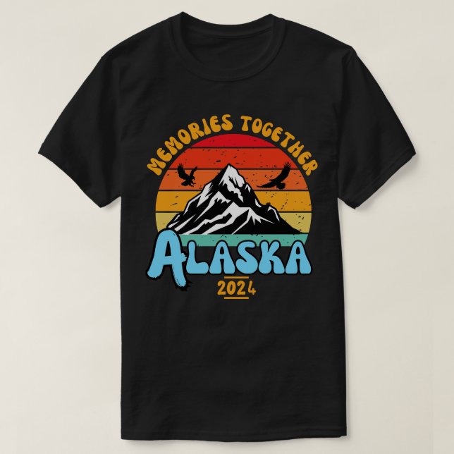 La chèvre d'Alaska Cruise 2024 TShirt (Design devant)