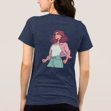 "LA CHICA BRAVA/RED"- FIERCE LATINA BACK