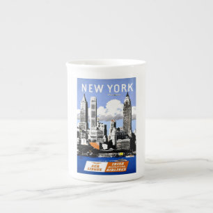 La Chine de New York ours City Mug