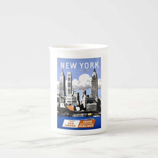 La Chine de New York ours City Mug (Devant)