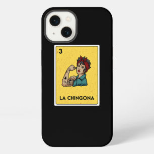 La Chingona Mexican Lottery Bingo Game Card Player iPhone 13 Case