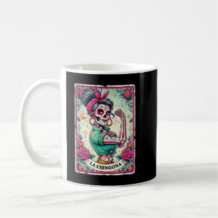 La Chingona Tarot Card Funny Spanish Slang Boss La Coffee Mug
