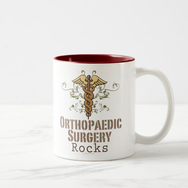 La chirurgie orthopédique bascule la tasse (Droit)