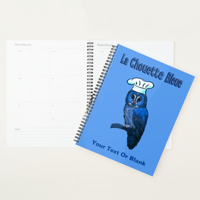 La Chouette Bleue Cafe Planner (Display)