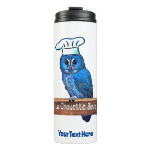 La Chouette Bleue Cafe Thermal Tumbler