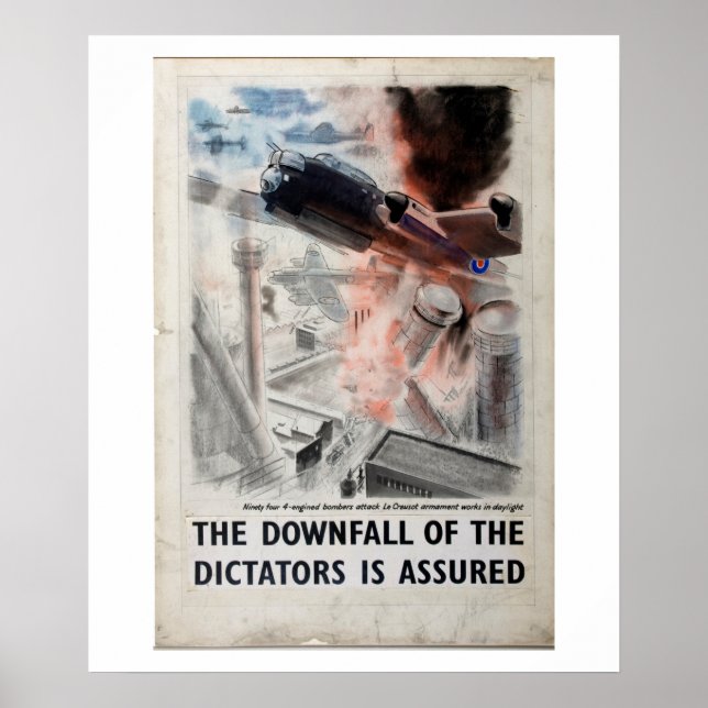 La chute des dictateurs est_Propaganda Poster (Devant)