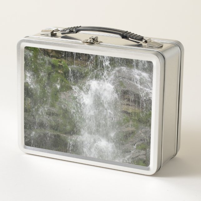 La Chute Waterfall in Forillon National Park      Metal Lunch Box (Front)