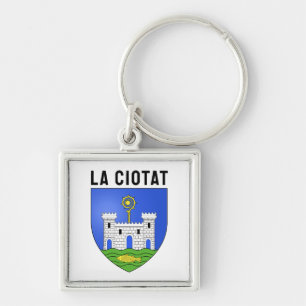 La Ciotat coat of arms - France Keychain