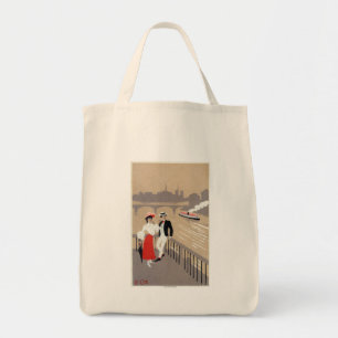 La Cite Art Deco Scene Tote Bag