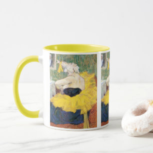 La Clownesse (Clown) Cha-U-Kao by Toulouse Lautrec Mug