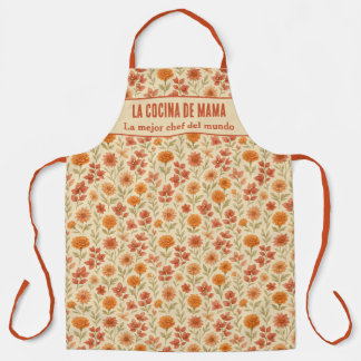 "La Cocina de Mamá" Gift for Mexican mom Apron