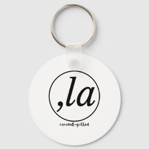 La Coconut Pilled Kamala Harris Women  Keychain