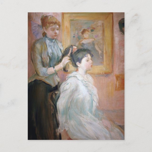 La Coiffure | Berthe Morisot Postcard (Front)