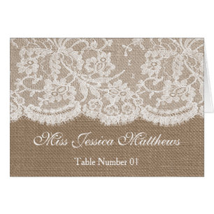 La collection de Mariages Burlap & Lace