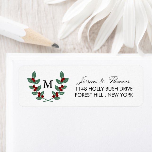 La collection de Mariages Monogram Berry Bush (En situation)