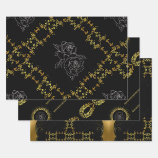 La Collection Feuille d'or - Papier d'enveloppemen