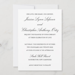 La Collection Mariage Jessica - Invitation 