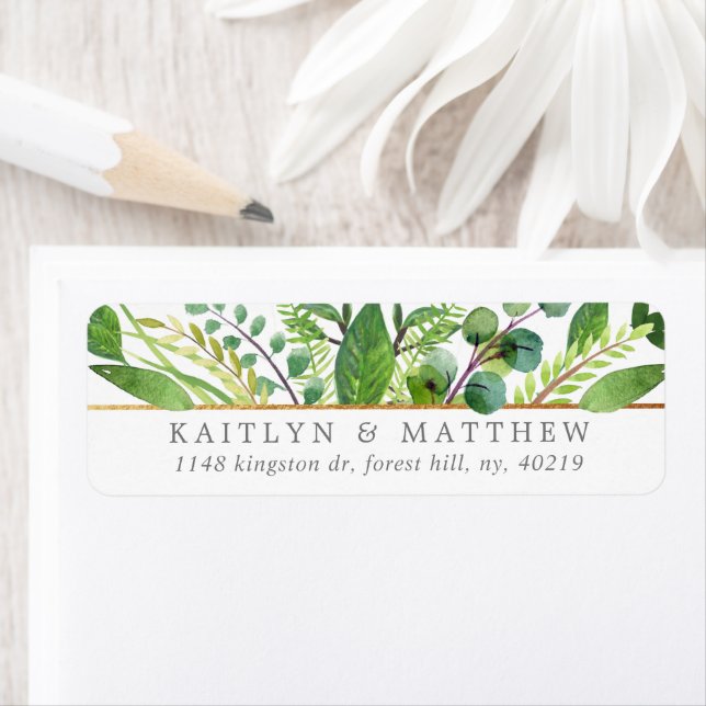 La Collection Mariage Verdure & Or (En situation)