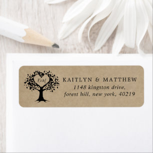 La collection Rustic Heart Tree Mariage